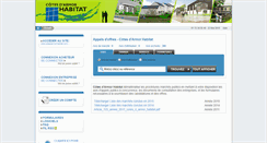 Desktop Screenshot of cotesdarmorhabitat.bretagne-marchespublics.com